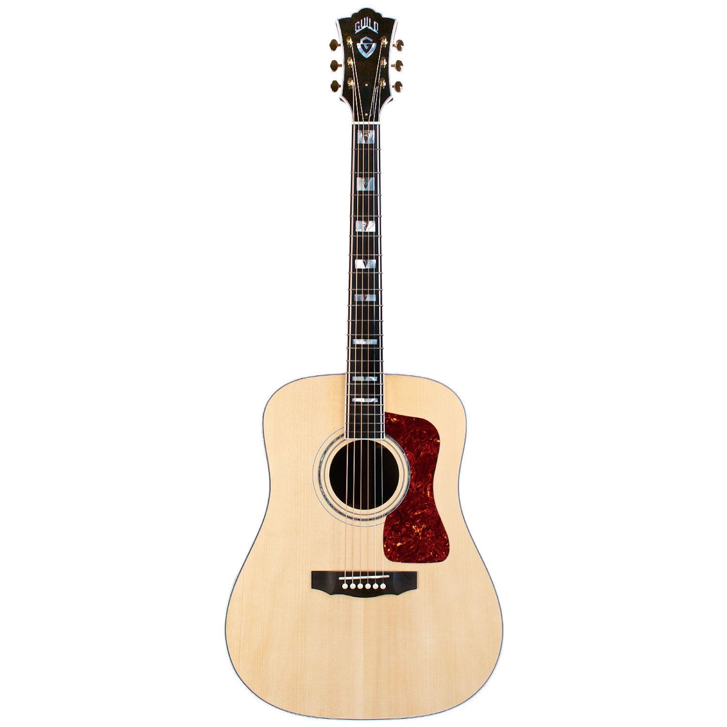 Guild D-55 Natural -Guild USA- 新品[ギルド][ドレットノート][Natural,ナチュラル][Acoustic Guitar,アコースティックギター]