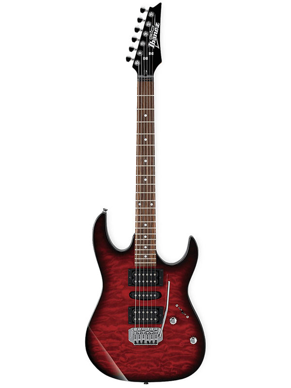 ڽ鿴ԥåաIbanez GIO Series GRX70QA -TRB(Transparent Red burst)- [Хˡ][å,][Stratocaster,ȥȥ㥹][Electric Guitar,쥭]