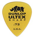 Jim Dunlop 433 Ultex Sharp 0.73mm ジムダンロップ ウルテックス ティアドロップ Pick,ピック