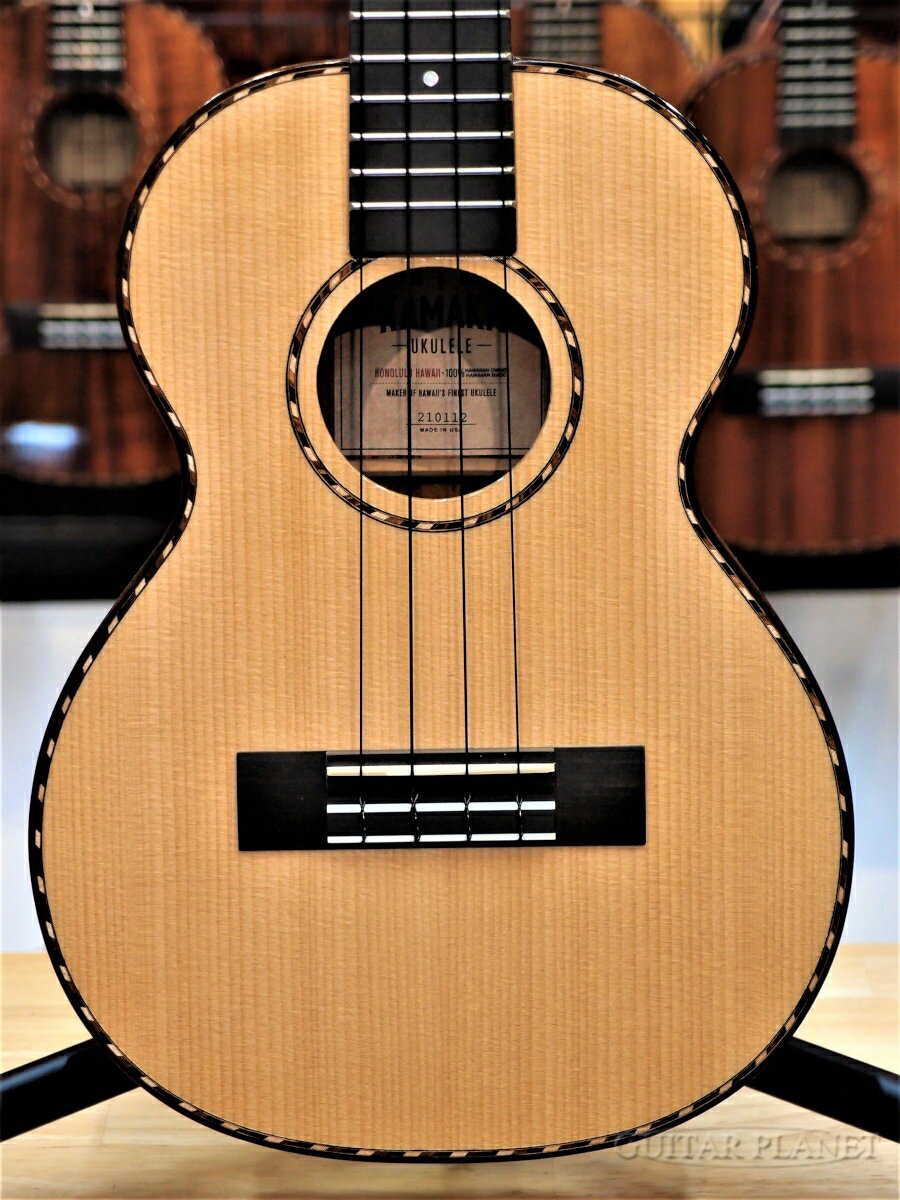 Kamaka HF-3DS Tenor Deluxe #210112 新品 テナーウクレレ/デラックスモデル[カマカ][Tenor Ukulele][Hawaiian Koa,ハワイアンコア][スプルース]