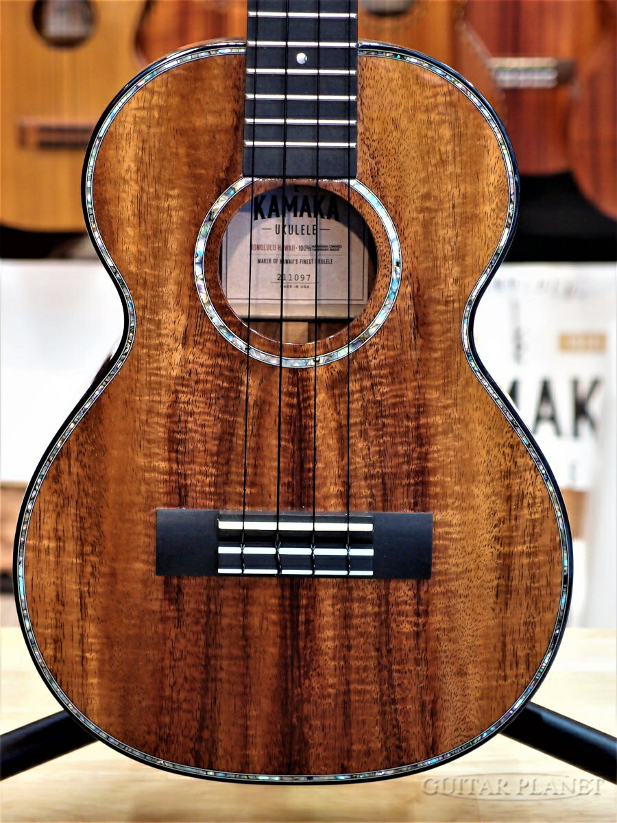 Kamaka HF-3D2 Tenor Deluxe #211097  ƥʡ/ǥåǥ[ޥ][Tenor Ukulele][Hawaiian Koa,ϥ磻󥳥]