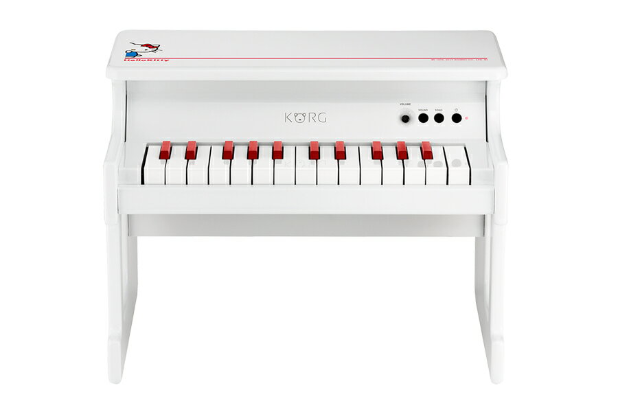 KORG tinyPIANO-SKT デジタルトイピアノ 新品 ホワイト[コルグ][Hello Kitty,ハローキティ][タイニーピアノ][White,白][Digital Toy Piano]