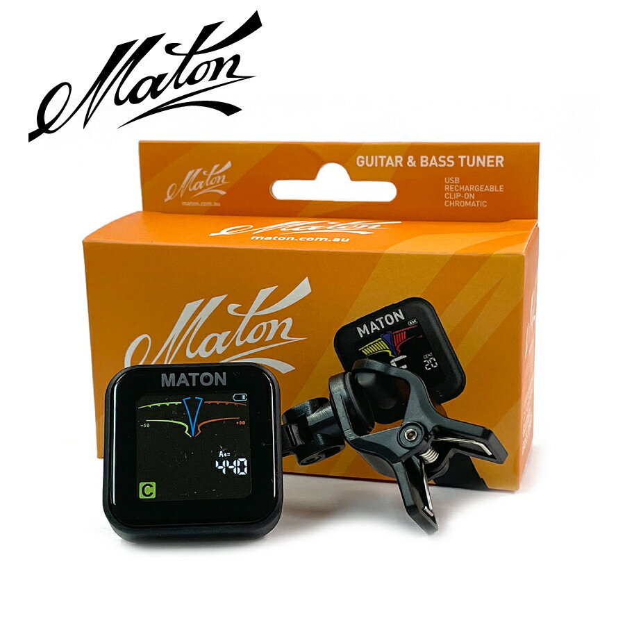 Maton MPP20 USB Rechargeble Tuner 新品 クリップチューナー メイトン USB充電式 Clip Tuner クロマチックチューナー,Chromatic Tuner Electric Guitar,Electric Bass,Ukulele,Violin,エレキギター,ベース,ウクレレ,バイオリン