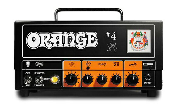 【15W】Orange #4 Jim Root Terror Head 新品 ギターアンプヘッド[オレンジ][Slipknot,ジムルート][テラー][Black,ブラック,黒][真空管搭載][Guitar Amplifier,Head]