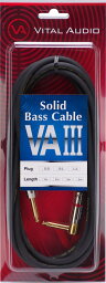 Vital Audio VAIII-2M L/L (2P L型/2P L型) 2m 新品 ベース推奨[バイタルオーディオ][Shield,Cable,シールド,ケーブル]