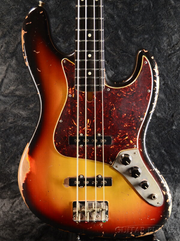 Bluesman Vintage Eldorado -3 Tone Sunburst- 新品[ブルースマン][Jazz Bass,ジャズベース][Relic,Aged,レリック,エイジド][サンバースト][Electric Bass,エレキベース]