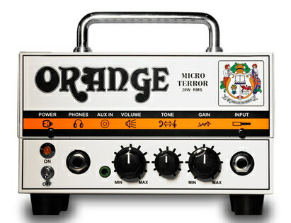 【20W】Orange Micro Terror 新品 ミニアンプヘッド オレンジ マイクロテラー 真空管搭載 ギターアンプ,Guitar Amplifier Head