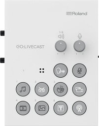 Roland GO:LIVECAST 新品 スマートフォン用ライブ配信ツール[ローランド][ミキサー]