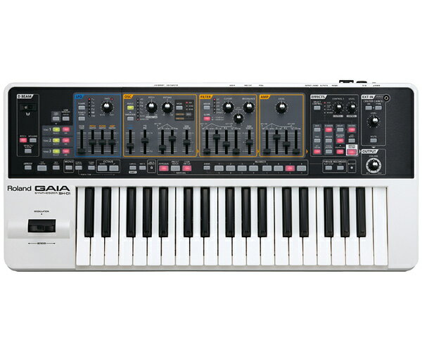 Roland SH-01 GAIA 37鍵盤 新品 Synthesizer[ローランド][バーチャルアナログシンセサイザー][Keyboard,キーボード][37key]