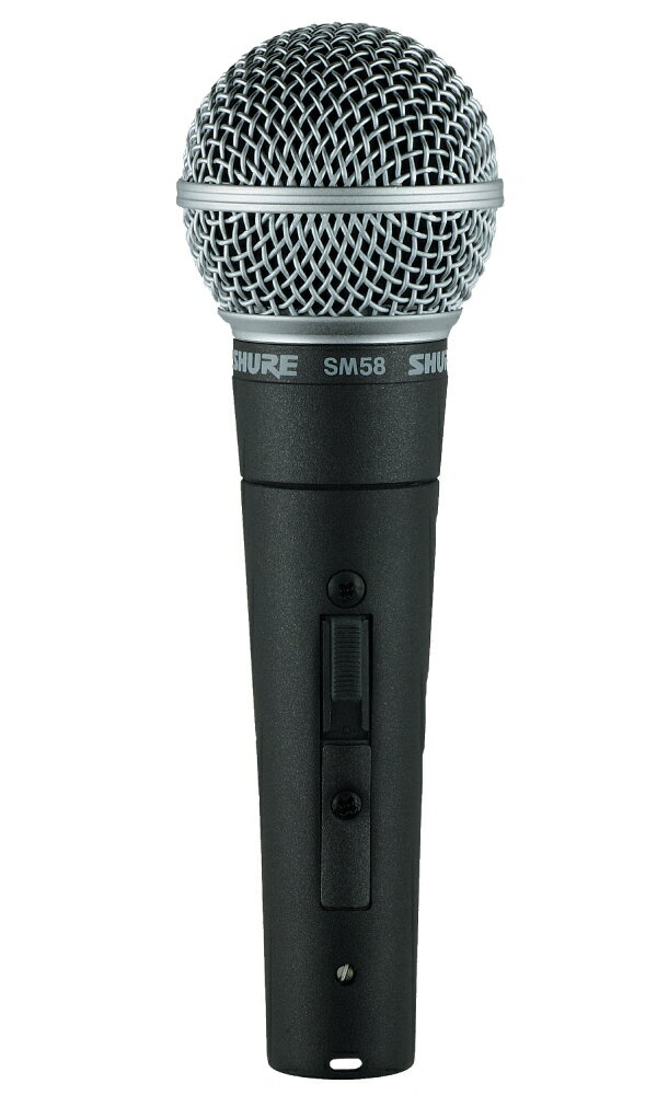 【正規品】SHURE SM58 SE ボーカル用ダイナミックマイク 新品 ON/OFFスイッチ付[シュア][SM58SE][Wired Dynamic Microphone]