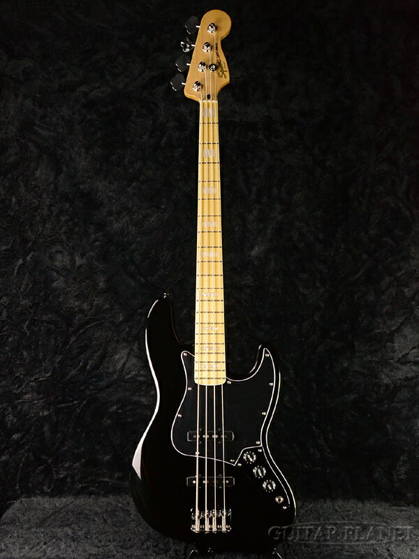 Squier Vintage Modified Jazz Bass 77 新品 ブラック[スクワイヤー][ジャズベース,JB][Black,黒][Electric Bass,エレキベース]