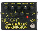 【正規品】Tech 21 SANSAMP BASS DRIVER DI Ver.2 新品 ベース用プリアンプ サンズアンプ ベースドライバー Pre Amplifier Effector,エフェクター