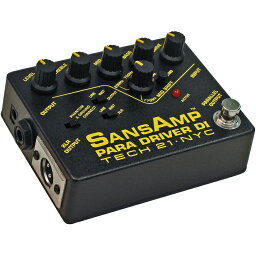 【正規品】TECH21 SansAmp PARA DRIVER DI 新品 DIボックス[テック21][サンズアンプ][パラドライバー][Amp Simulator,DIボックス][Effector,エフェクター]