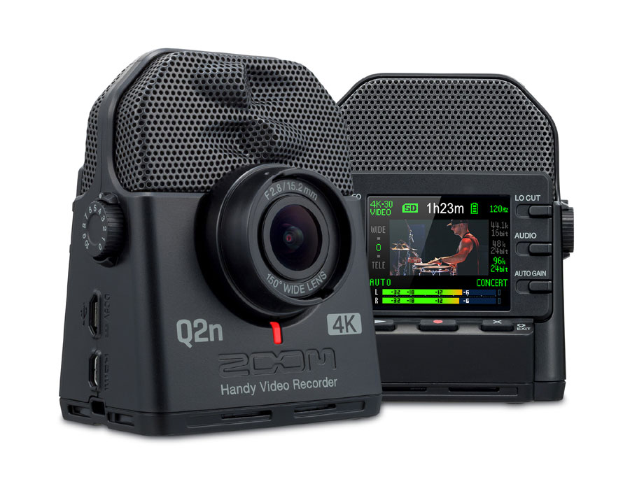 ZOOM Handy Video Recorder Q2n-4K Vi [Y[][nfBrfIR[_[][4K/HDR]