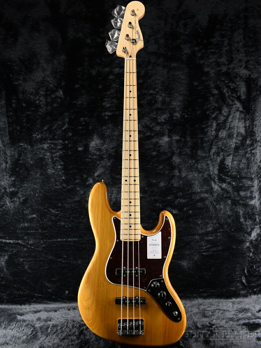 Fender Made In Japan Hybrid II Jazz Bass -Vintage Natural / Maple-[フェンダージャパン][ハイブリッド][ジャズベ…