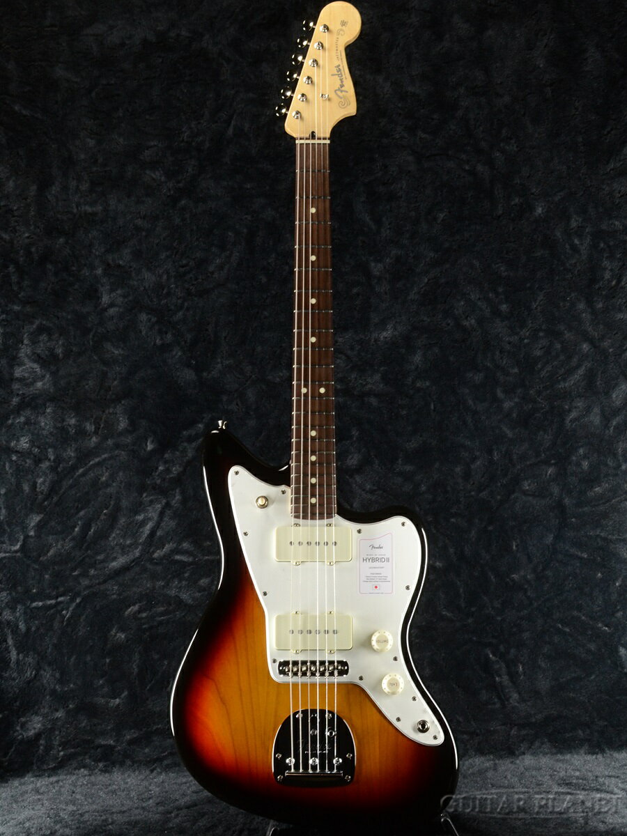 Fender Made In Japan Hybrid II Jazzmaster -3-Color Sunburst / Rosewood-[tF_[Wp][nCubh][WY}X^[][To[Xg][Electric Guitar,GLM^[]