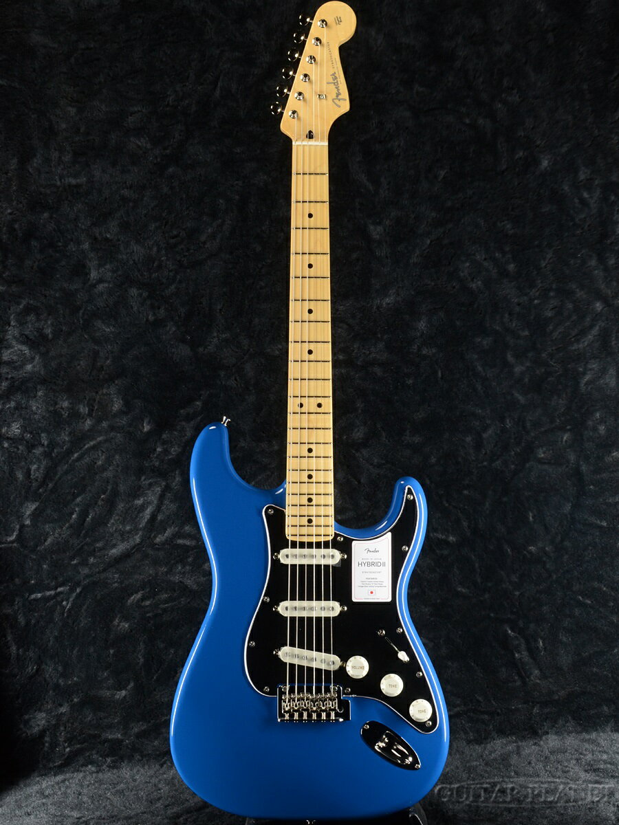 Fender Made In Japan Hybrid II Stratocaster -Forest Blue / Maple-[フェンダージャパン][ハイブリッド][ストラトキャスター][ブルー,青][Electric Guitar,エレキギター]