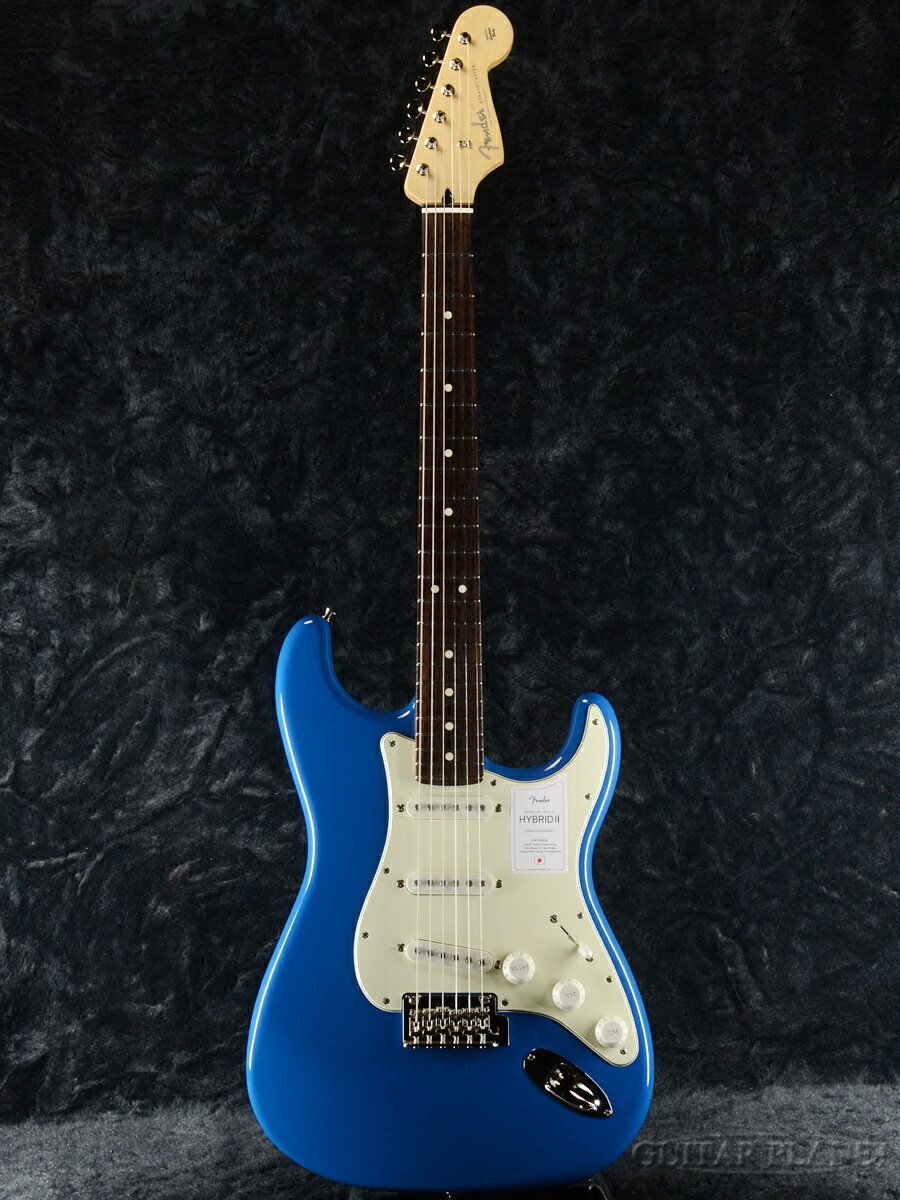 Fender Made In Japan Hybrid II Stratocaster -Forest Blue / Rosewood-[եѥ][ϥ֥å][ȥȥ㥹][֥롼,][Electric Guitar,쥭]