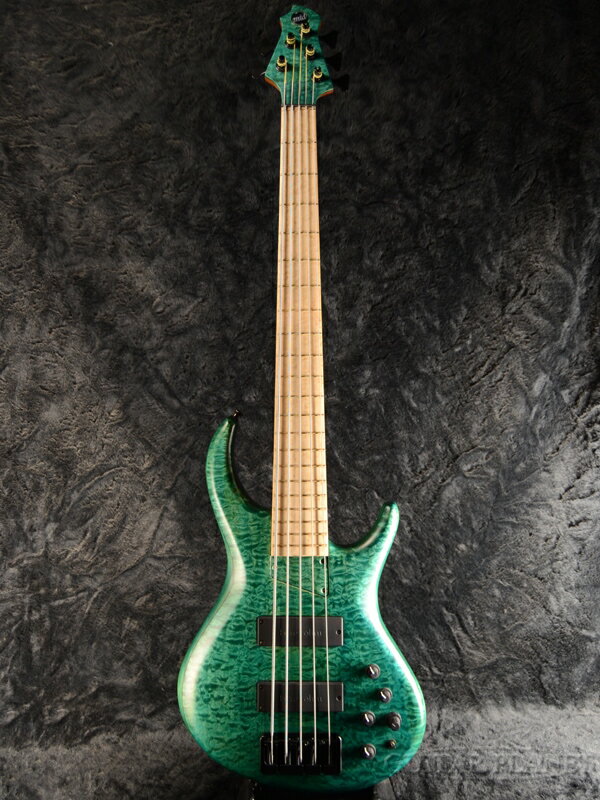 MTD 534 - Quilted Maple Top/Alder Back - Turquoise 新品[エムティーディー][キルテッドメイプル][ターコイズ][5st…