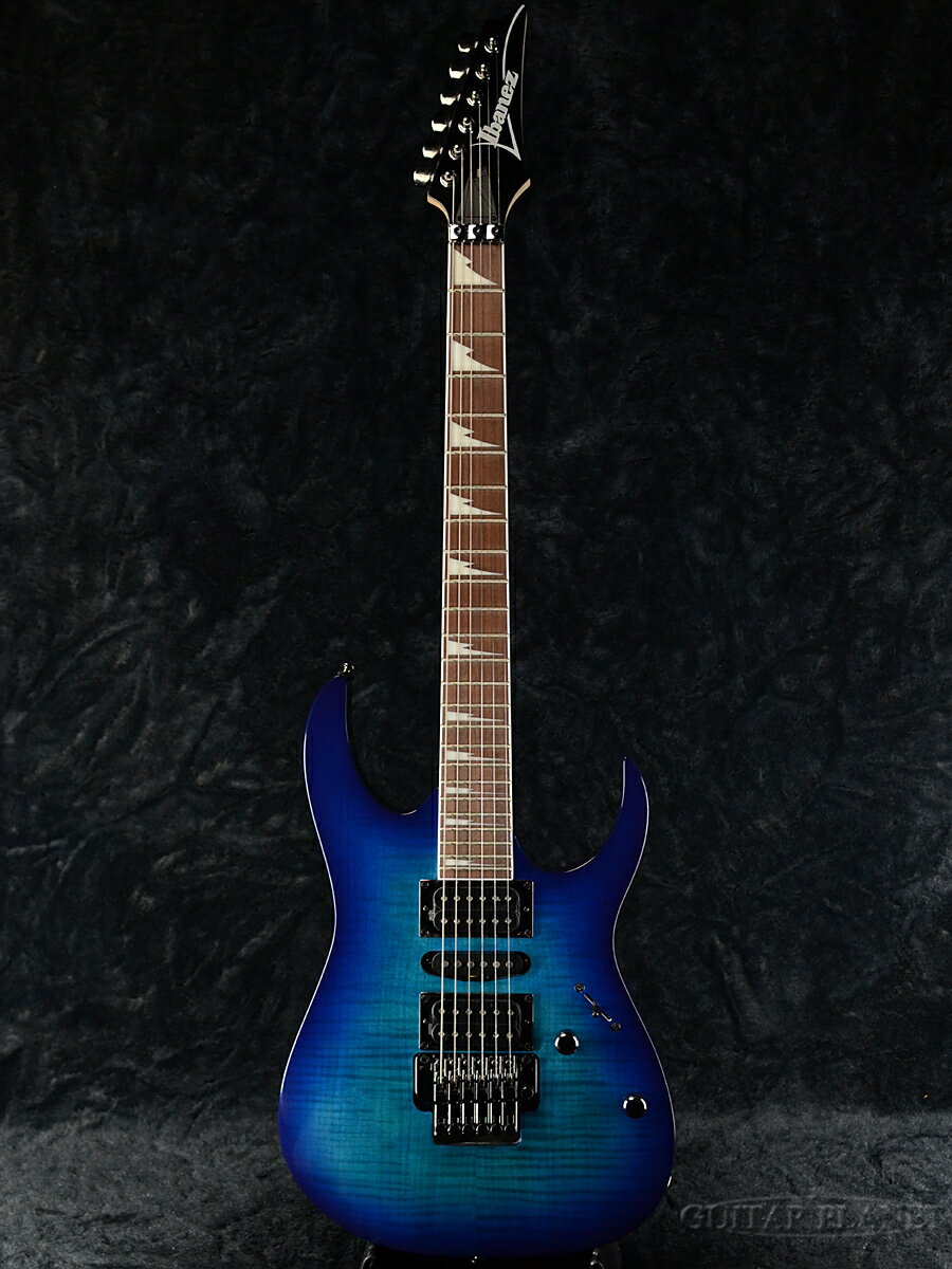 Ibanez RG370FMZ SPB 新品 アイバニーズ Blue,ブルー,青 Guitar,ギター