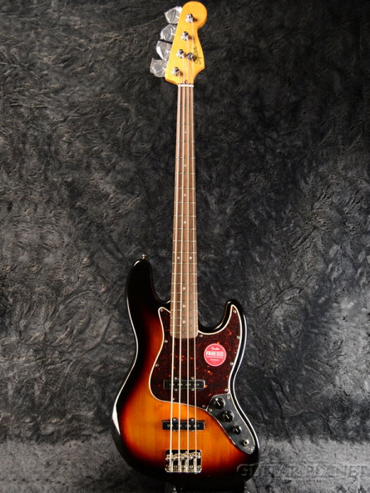 Squier Classic Vibe 60s Jazz Bass -3 Color Sunburst- 新品 3カラーサンバースト[スクワイヤー][ジャズベース][Electric Bass,エレキベース]