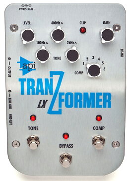 api TranZformer LX 新品 ベース用DI/Preamp/EQ/Compressor[エーピーアイ][トランスフォーマー][DI,プリアンプ,イコライザー,コンプレッサー][Effector,エフェクター]