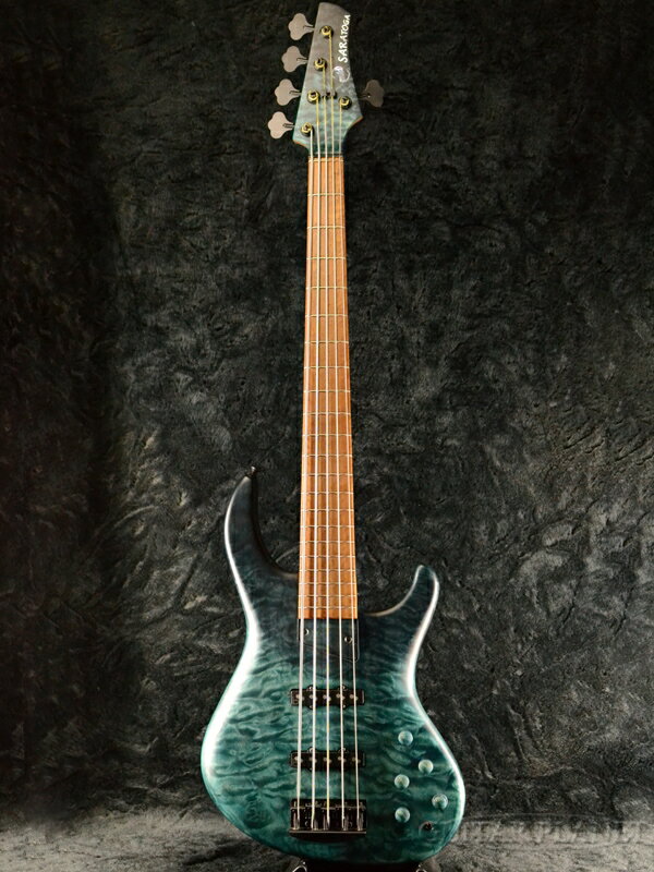 MTD Saratoga 5 -Duskfade- 新品[エムティーディー][Green,Blue,グリーン,ブルー,緑,青][5strings,5弦][Electric Bass,エレキベース]