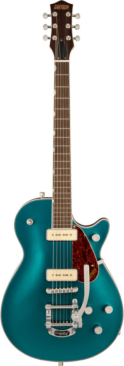 Gretsch G5210t-P90 Electromatic Jet Two 90 Single-Cut with Bigsby -Petrol- 新品[グレッチ][ビグズビー][緑,グリーン,Green][Guitar,ギター]