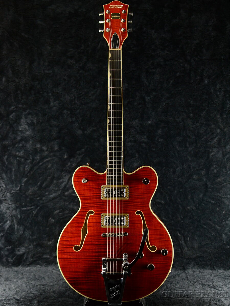 【アウトレット特価品】Gretsch G6609TFM Players Edition Broadkaster Center Block Double-Cut Bourbon Stain 新品[グレッチ][プレイヤーズエディション][ブロードキャスター][バーボンステイン,赤][Electric Guitar,エレキギター]