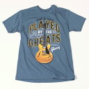 【純正品】Gibson Played By The Greats T-Shirt (Indigo) 新品 メンズTシャツ ギブソン 335 青