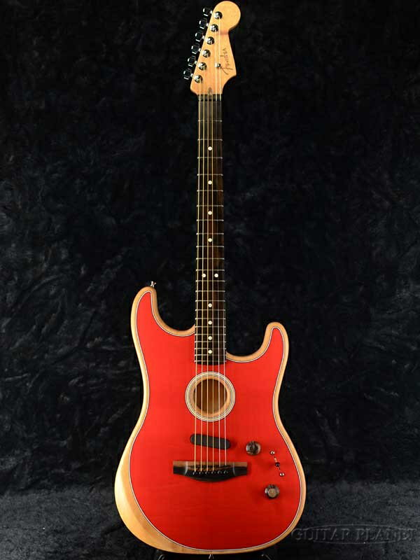 Fender USA American Acoustasonic Stratocaster -Dakota Red- 新品