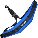 Neotech Soft Sax Regular Swivel (スナップフック) -Royal- 管楽器用ストラップ 新品[ネオテック][Blue,ブルー,青] その1