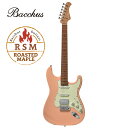 Bacchus Global Series BSH-STD25 RSM/M -SLPK- Vi[obJX][Stratocaster][Pink,sN][Electric Guitar,M^[,GLM^[]