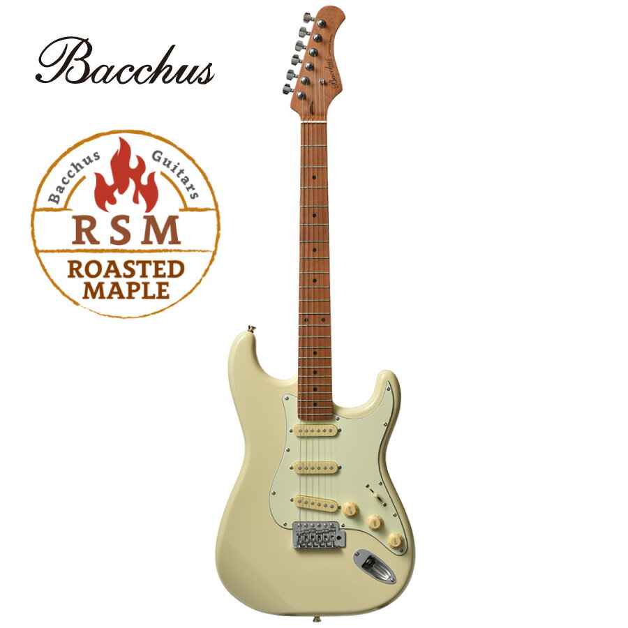 Bacchus Universe Series BST-1-RSM/M -OWH- 新品 ホワイト[バッカス][Stratocaster,ストラトキャスター][White,白][Guitar,ギター]
