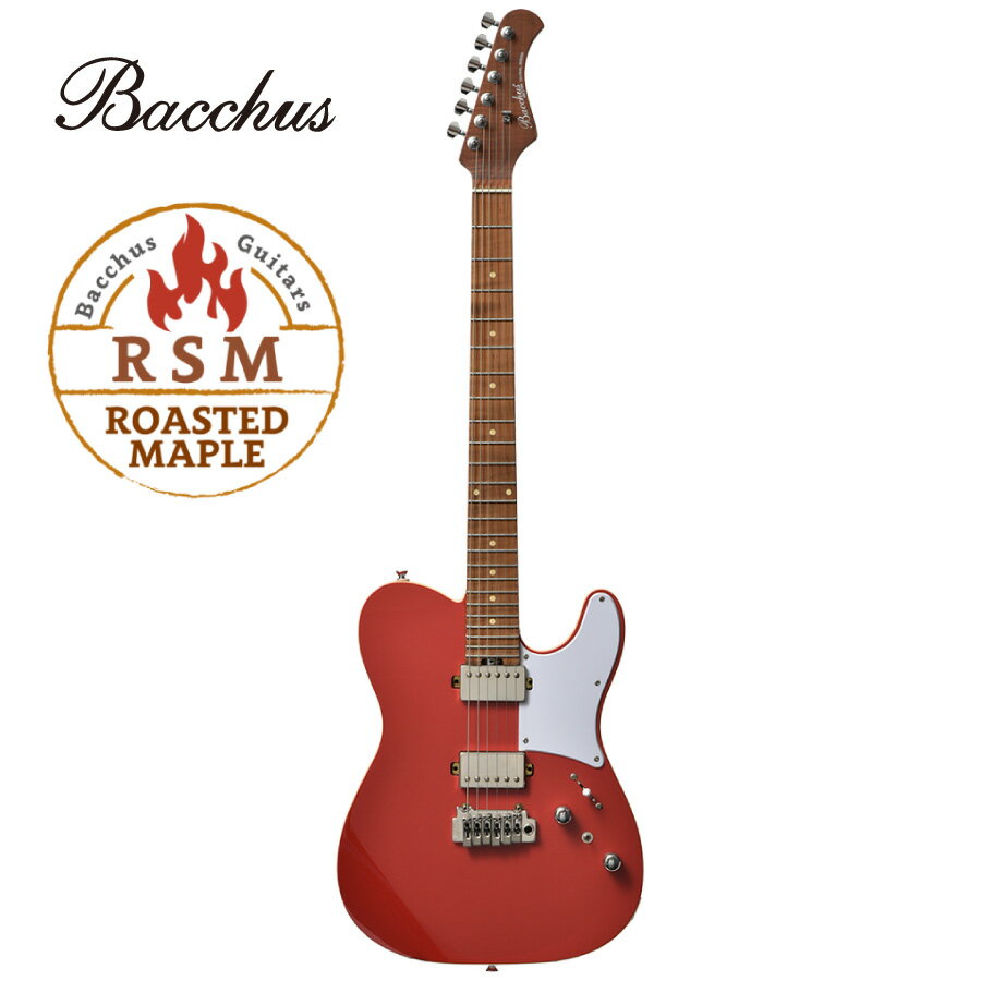 Bacchus Global Series TACTICS24-STD/RSM -FR- 新品 フィエスタレッド バッカスグローバルシリーズ Telecaster,テレキャスター Fiesta Red,赤 Roasted Maple,ローステッドメイプル Electric Guitar,エレキギター