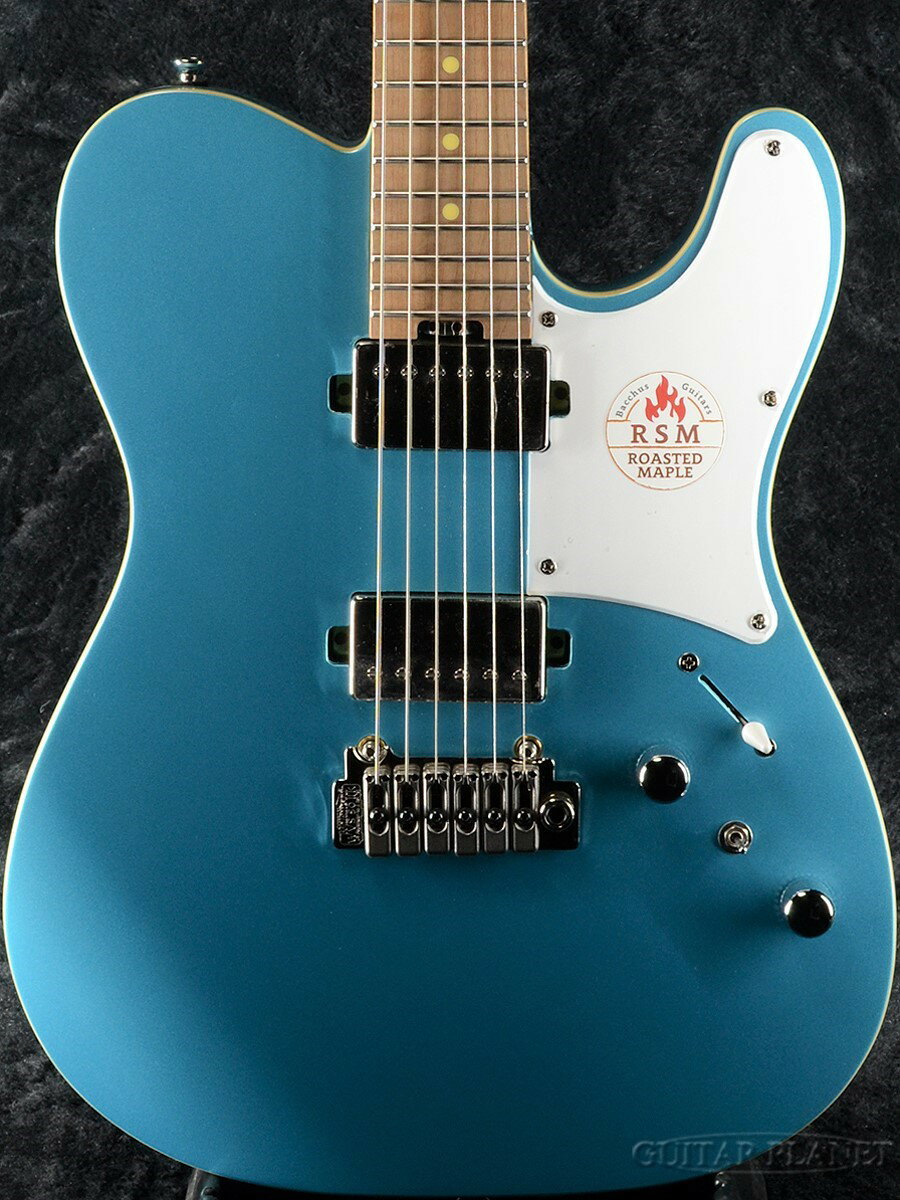 Bacchus Global Series TACTICS24-STD/RSM -OTM- 新品 オーシャンターコイズメタリック[バッカスグローバルシリーズ][Telecaster,テレキャスター][Ocean Turquoise Metallic,Blue,ブルー,青][Roasted Maple,ローステッドメイプル][Electric Guitar,エレキギター] 2