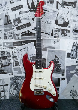 【中古】Fender Custom Shop MBS 1964 Stratocaster Relic -Candy Apple Red- by John Cruz 2007年製[フェンダーカスタムショップ][ジョン・クルーズ][キャンディアップルレッド,赤][ストラトキャスター][Guitar]【used_エレキギター】