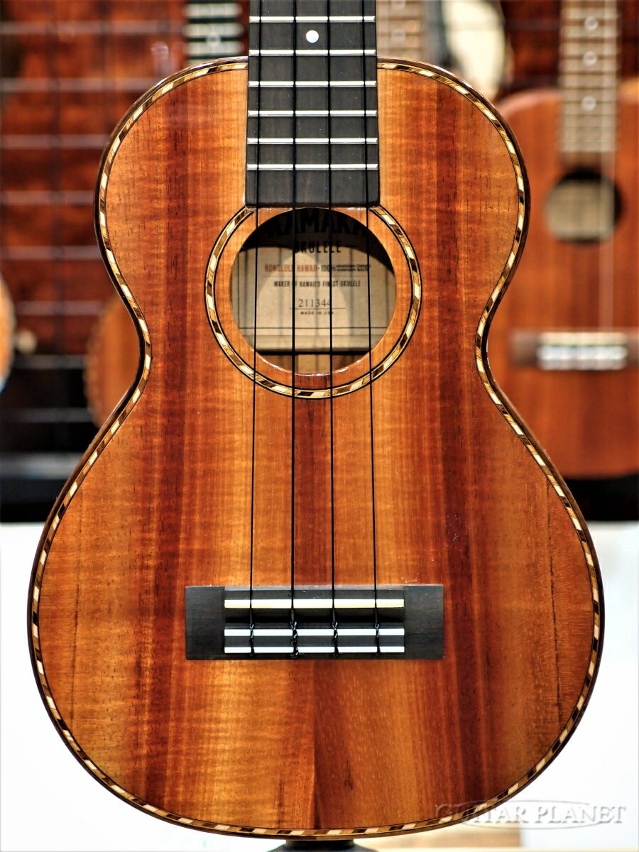 Kamaka HF-2D Concert Deluxe #211344 新品 コンサートウクレレ/デラックスモデル[カマカ][Cencert Ukulele][Koa,カーリーコア]