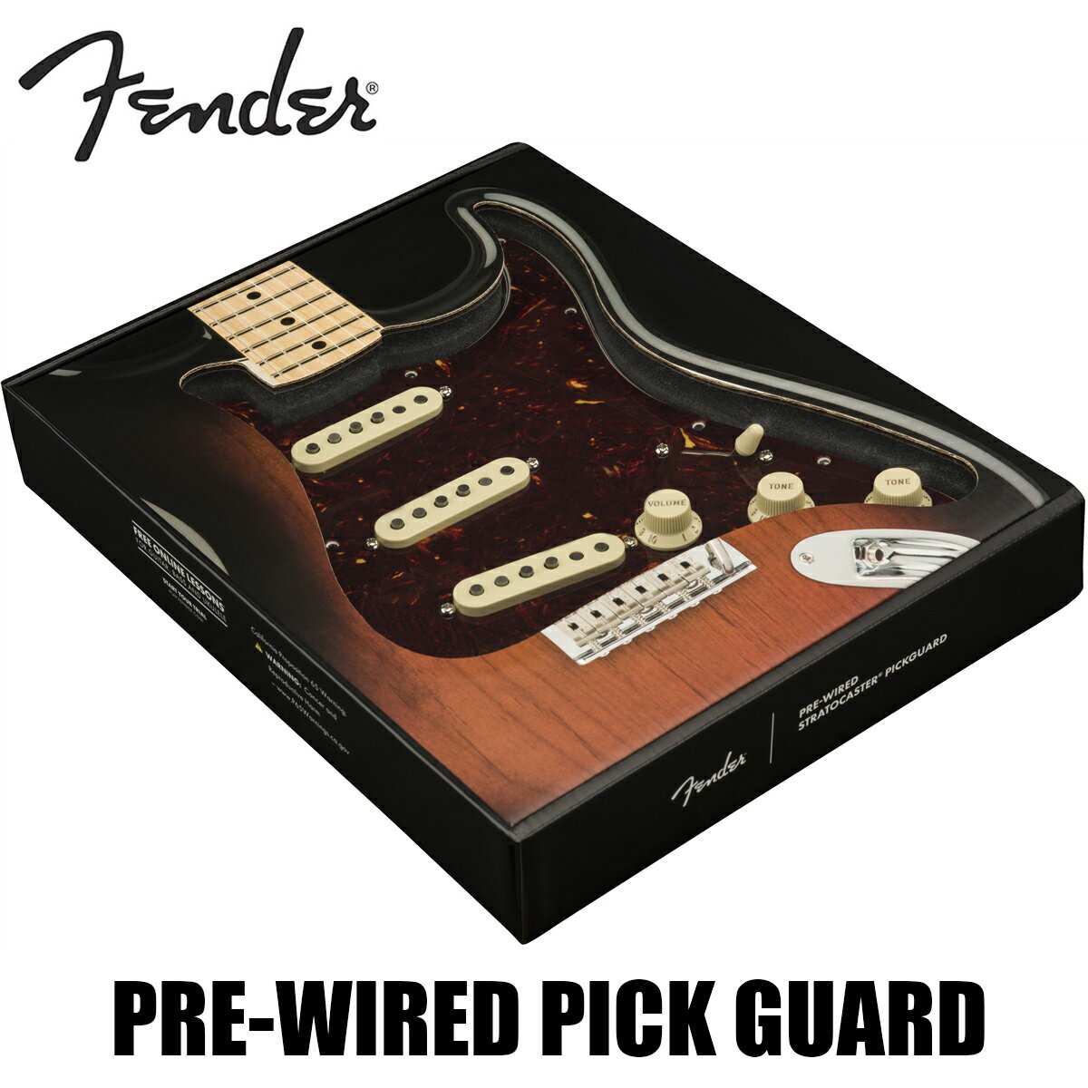 Fender Pre-Wired Strat Pickguard Tex-Mex SSS -Tortoise Shell / 11 Hole PG- [ե][ԥå][ѡ,ץ쥤ȥѡ]