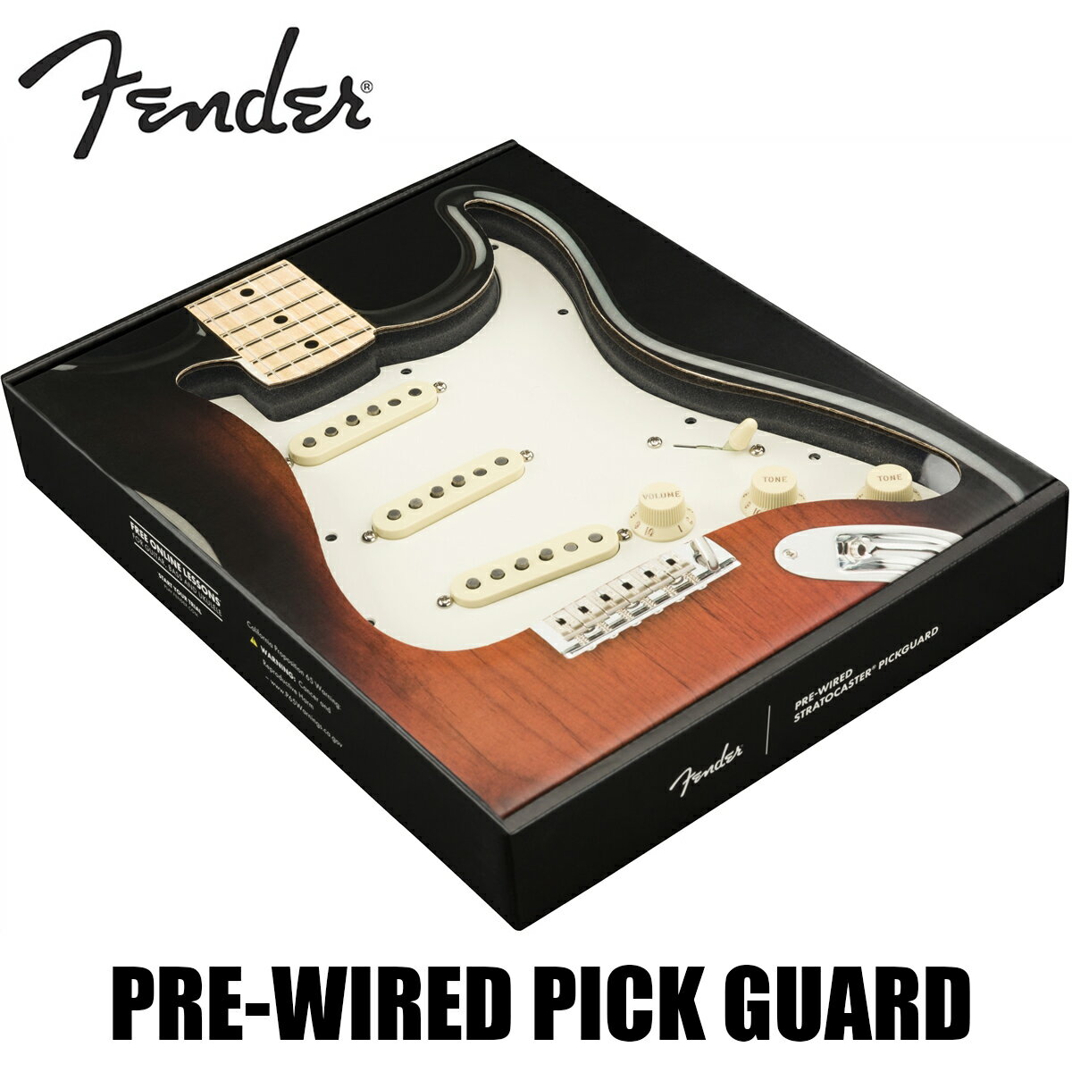 Fender Pre-Wired Strat Pickguard Texas Special SSS -Parchment / 11 Hole PG- 新品[フェンダー][ピックガード][ギターパーツ,リプレイスメントパーツ]