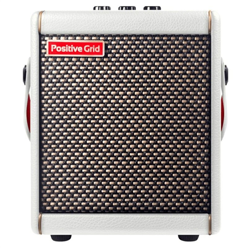 【Positive Grid】 Positive Gridはアンプのモデリングからスタートしたソフトウェア開発メーカー。 ソフトウェア開発で得た高い技術をIPad/iPhone/iPod touch対応のオーディオ・インターフェースに応用。独自の回路設計を採用し、高い音質と操作性を確保、更にコンパクト製品が多く持ち運びが便利なためユーザーから支持を得ています。 【Spark MINI】 Spark MINIは、革新的かつスマートなギター・プレイをどこにでも持ち運べるポータブル・パワーハウスです。 次元の違う高音質なサウンド、新しいSmart Jam、ビデオ生成機能、Bluetooth®オーディオ・ストリーミングを備えた、今まででもっとも"巨大で"小さなギター・リグです。 Sparkのマシンラーニング・テクノロジーが、あなたの演奏スタイルに合わせて刺激的なベース／ドラムのバッキング・トラックを自動生成。シンプルなレイドバック・トラックから、複雑でドライブ感のあるサウンドまで、Sparkはあなたの即興ジャム演奏を強力にサポートします。 コンピュータやモバイル・デバイスからお気に入りの音楽をストリーミング。ゆっくり聴くだけでも、もちろんギターを手に取って演奏することも。どんな場所でも、スイートスポットでフルスペックのステレオサウンドを聴くことができます。 Spark MINIのスマートアプリケーションは、どんな曲でも、あなたの演奏に合わせて自動的にギターコードをリアルタイムで表示します。さらにトリッキーな セクションをループしたりテンポを下げたり。直感的で簡単な操作で効果的に練習ができます。 【特徴】 ・全方位のベースサウンド ・シーンにぴったりのEQ ・完全なステレオサウンド ・カスタム・ダンパー ・堅牢なボディ ・USB接続の充電式バッテリー ================================================= 【オーディオ仕様】 ・ステレオ/モノ：ステレオ ・最大音圧レベル：90 dB SPL @1m ・パワーアンプ：10W クラスD アンプ ・スピーカー：2インチカスタムデザインスピーカー　2機 　　 　パッシブラジエーター　1機 ・総インピーダンス：4 ohms ・Bluetooth 5.0 【電源】 ・メイン入力電圧：DC 5V, 2A ・バッテリータイプ内蔵3,000 mAh充電式リチウムイオンバッテリー ・バッテリー駆動：最大8時間（※音量 中以下時） ・充電時間：3時間 【寸法】 ・サイズ：146.5 x 123 x 165 （mm） ・重量：1.5 kg 【内容】 ・本体 ・USBケーブル ・キャリング・ストラップ ・説明書（スタートカード、安全説明カード） ================================================= ※当商品は通信販売に限りご用意が可能でございます。実店舗での実機確認・試奏はお受け出来ませんので予めご了承ください。 ※掲載画像はサンプルになります。実際にお届けする商品とは色味や木目が異なる場合がございますのでご了承ください。 お問い合わせ:03-3259-0031　