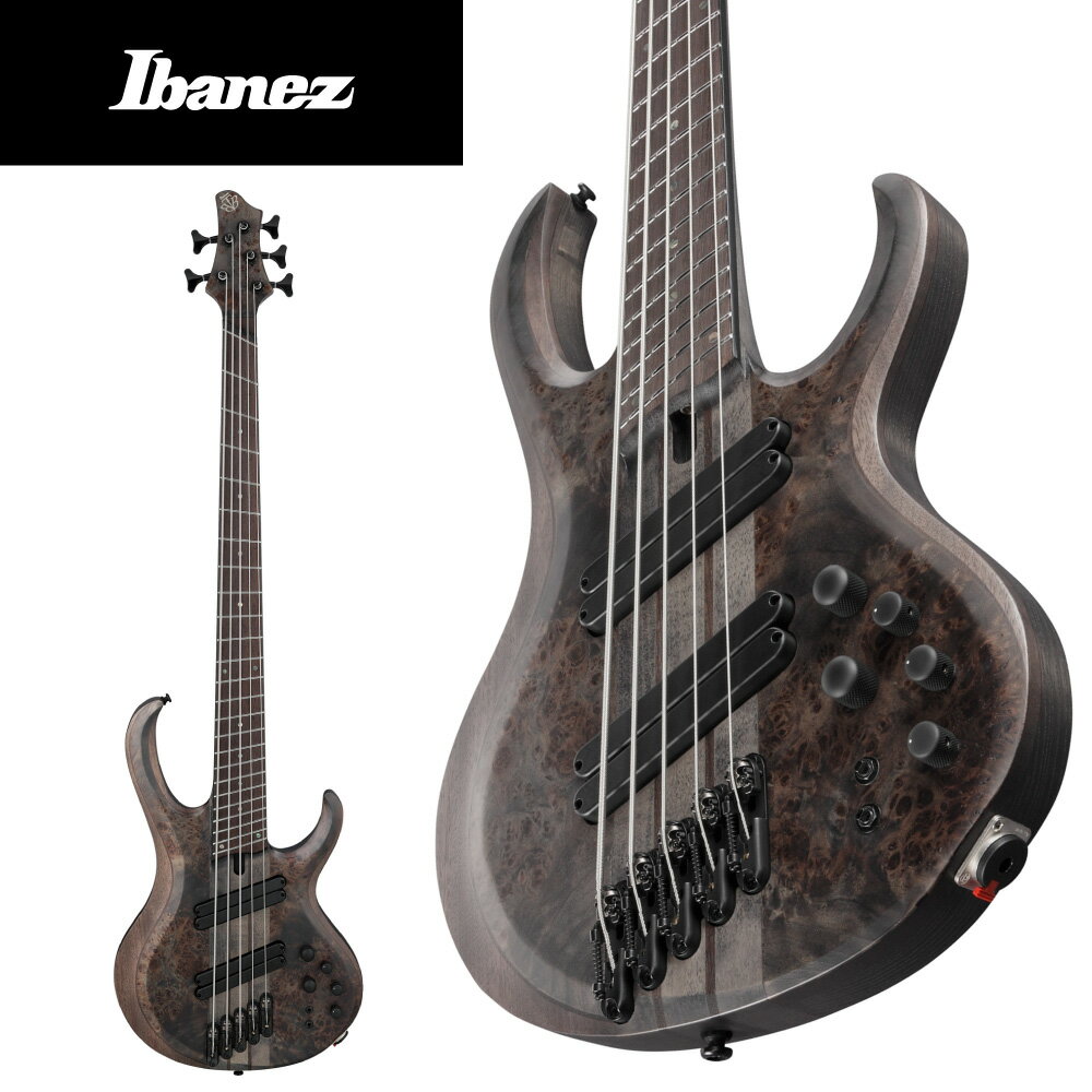 Ibanez BTB805MS -TGF (Transparent Gray Flat)- 新品[アイバニーズ][5Strings,5弦][Electric Bass,エレキべース]