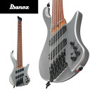 【限定生産モデル】Ibanez EHB1006MS -MGM (Metallic Gray Matte)- 新品 アイバニーズ Silver,グレー,シルバー Headless,ヘッドレス 6Strings,6弦 Electric Bass,エレキべース