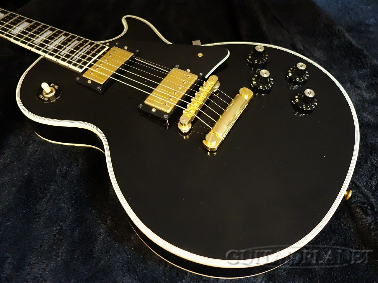 【中古】Gibson Custom Shop ~Custom Collection~ Les Paul Custom -Ebony- 2004年製[ギブソンカスタムショップ][ブラック,黒][レスポールカスタム][Electric Guitar]【used_エレキギター】