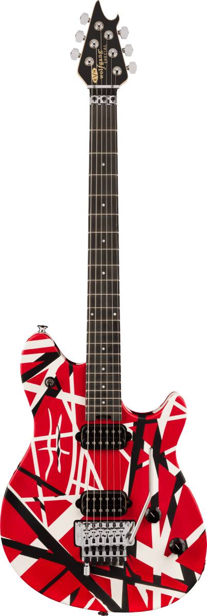 EVH Wolfgang Special Striped -Red, Black and White- 新品[ウルフギャング][赤,白,黒][エレキギター,Electric Guitar]