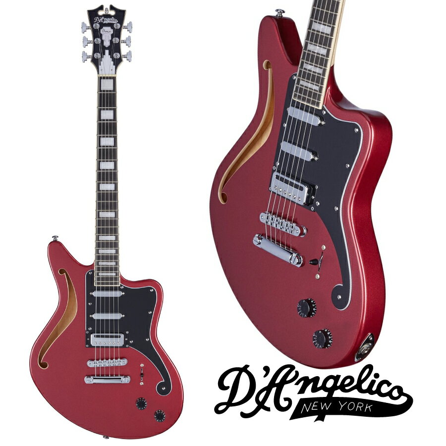 D'Angelico Premier Bedford SH -Oxblood-