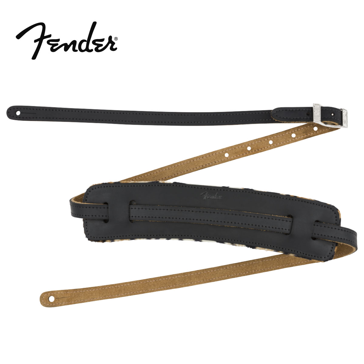 Fender Joe Strummer Vintage Saddle Strap ギター/ベースストラップ フェンダー ジョー ストラマー,The Clash Electric Guitar,Electric Bass