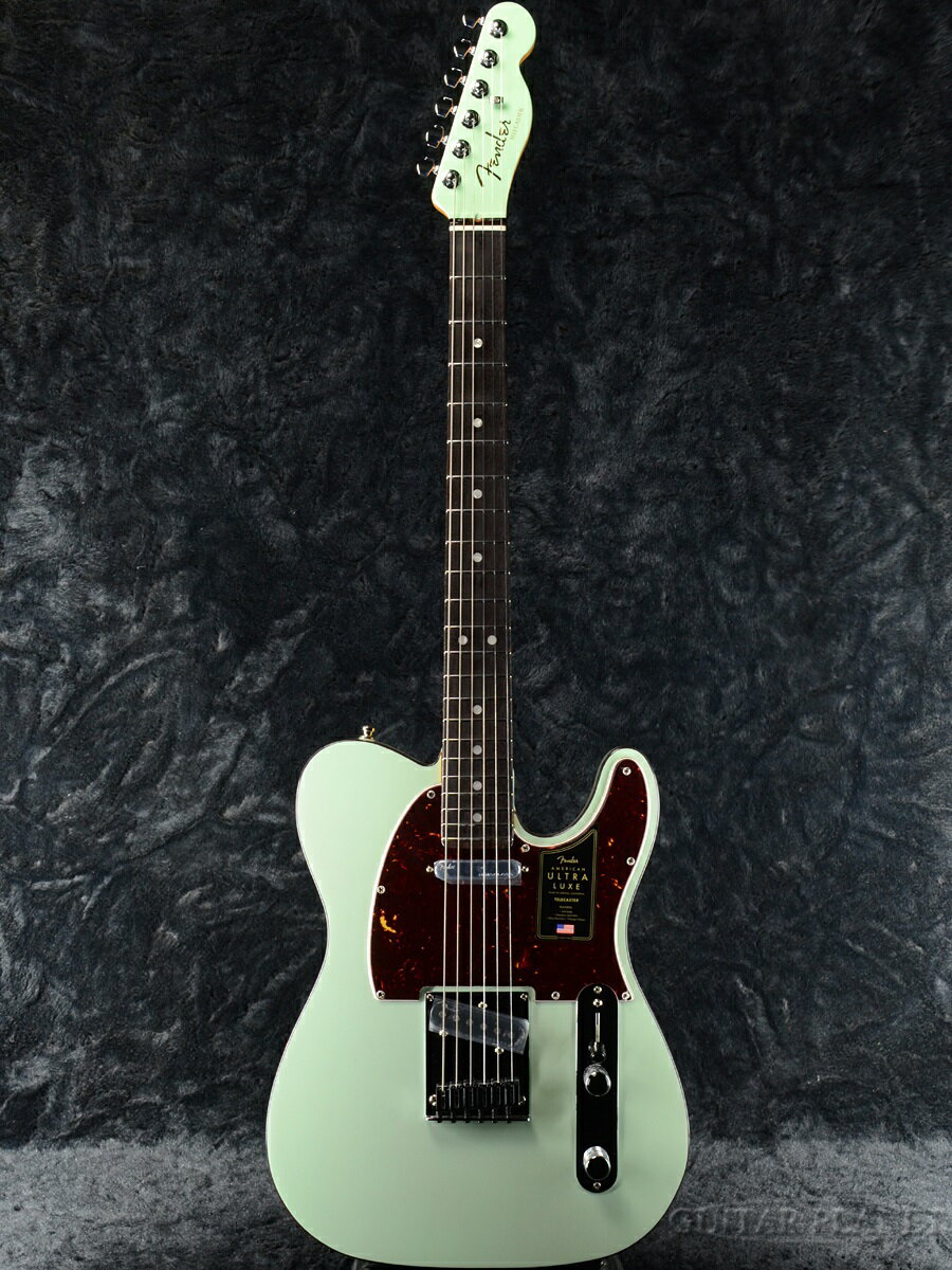 ギター, エレキギター Fender USA American Ultra Luxe Telecaster -Transparent Surf Green Rosewood- ,Electric Guitar,