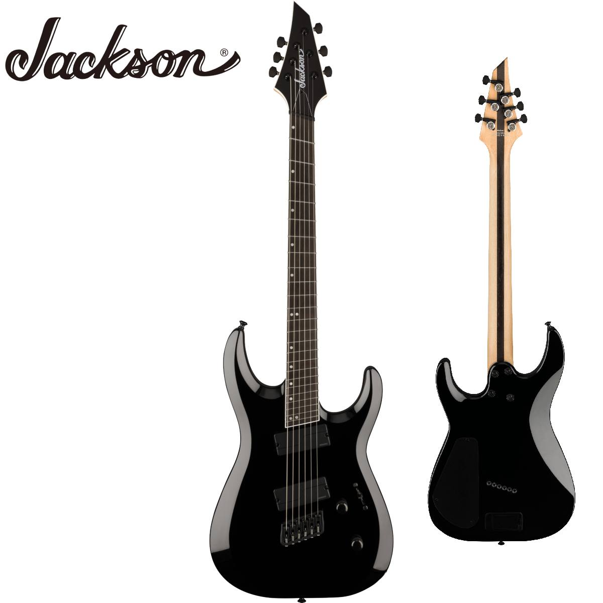 Jackson Pro Plus Series Dinky DK Modern HT6 MS -Gloss Black- 新品[ジャクソン][ディンキー][ブラック,黒][Multi Scale,マルチスケール,Fanned Fret,ファンドフレット][Electric Guitar,エレキギター]
