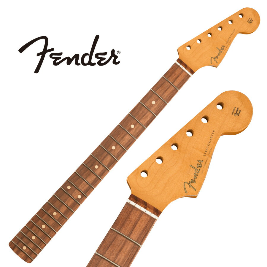 Fender Road Worn 60's Stratocaster Neck -Vintage Tall Frets / Pau Ferro / C Shape- 新品[フェンダー][ストラトキャスター][Relic,ロードウォーン,レリック][Mexico,メキシコ製][ネック][Nitrocellulose Lacquer,パーフェロー,ラッカー][ギターパーツ] 1